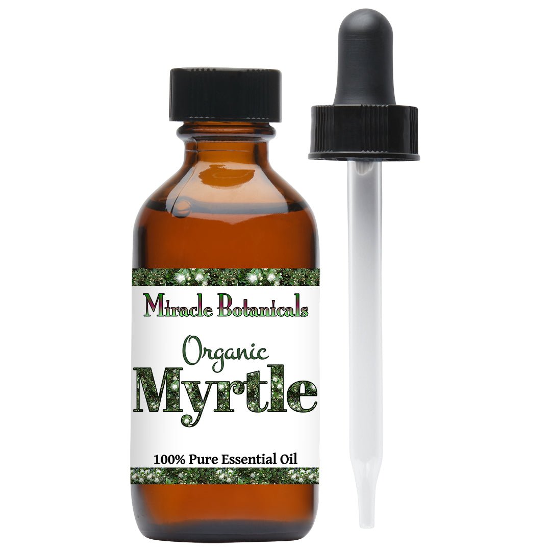 Myrtle Essential Oil - Organic (Myrtus Communis) - Miracle Botanicals Essential Oils