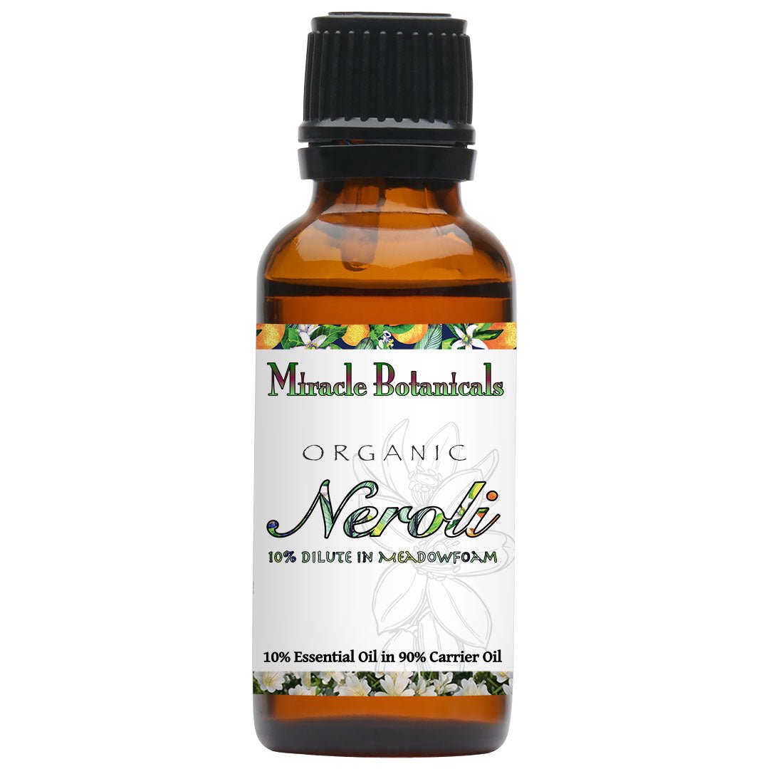 Neroli Essential Oil - Organic (Citrus Aurantium Amara) - Miracle Botanicals Essential Oils