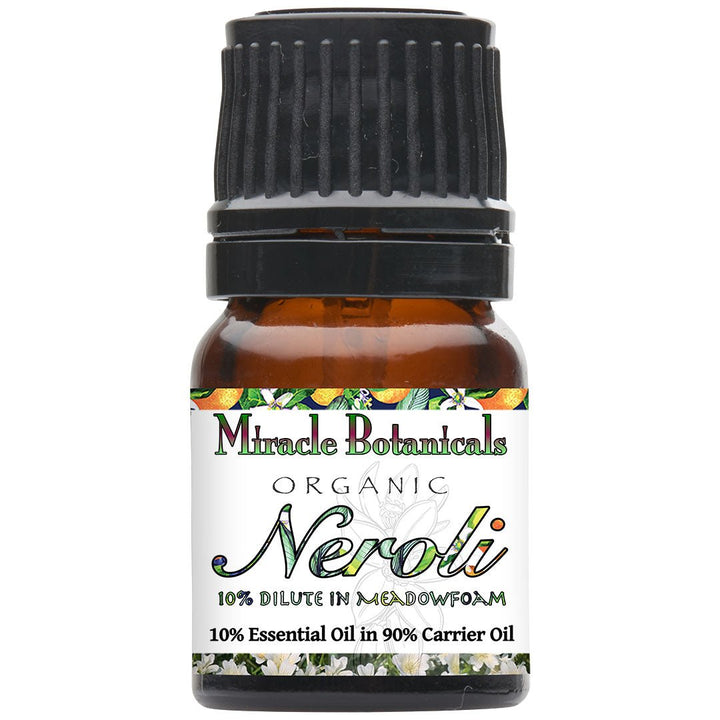 Neroli Essential Oil - Organic (Citrus Aurantium Amara) - Miracle Botanicals Essential Oils