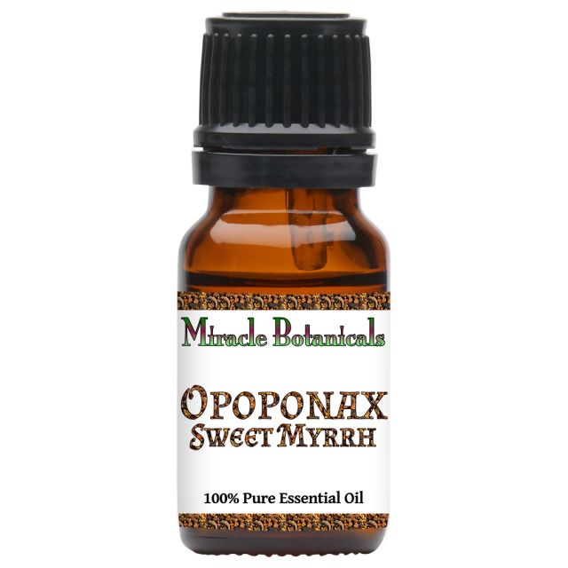 Opoponax Essential Oil (Sweet Myrrh) (Commiphora Erythrea) - Miracle Botanicals Essential Oils