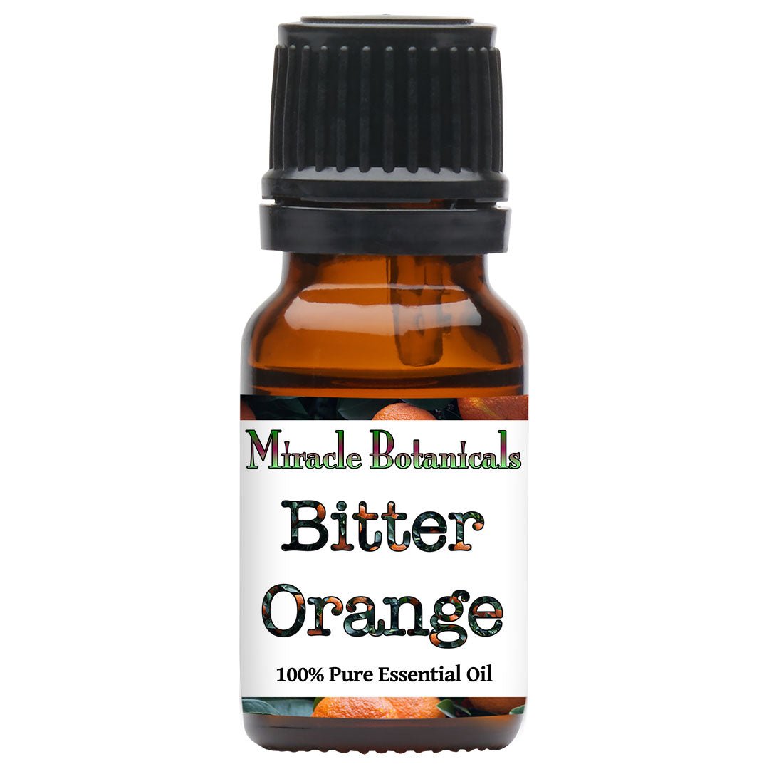 Orange (Bitter) Peel Essential Oil (Citrus Aurantium L., ssp. amara Engl., C. bigaradia Risso) - Miracle Botanicals Essential Oils