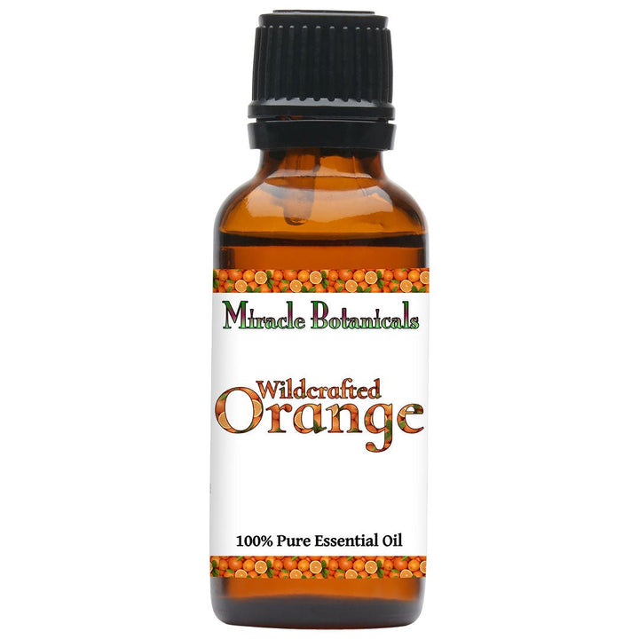 Orange Essential Oil - Wildcrafted (Citrus Sinensis) - Miracle Botanicals Essential Oils