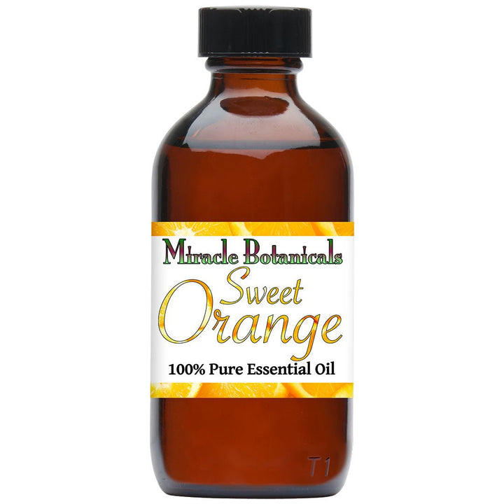 Orange (Sweet) Essential Oil (Citrus Sinensis) - Miracle Botanicals Essential Oils