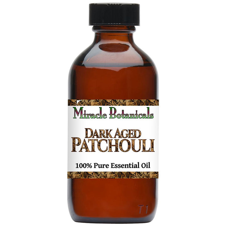 Patchouli Essential Oil - Premium Dark Aged (Pogostemon Cablin) - Miracle Botanicals Essential Oils