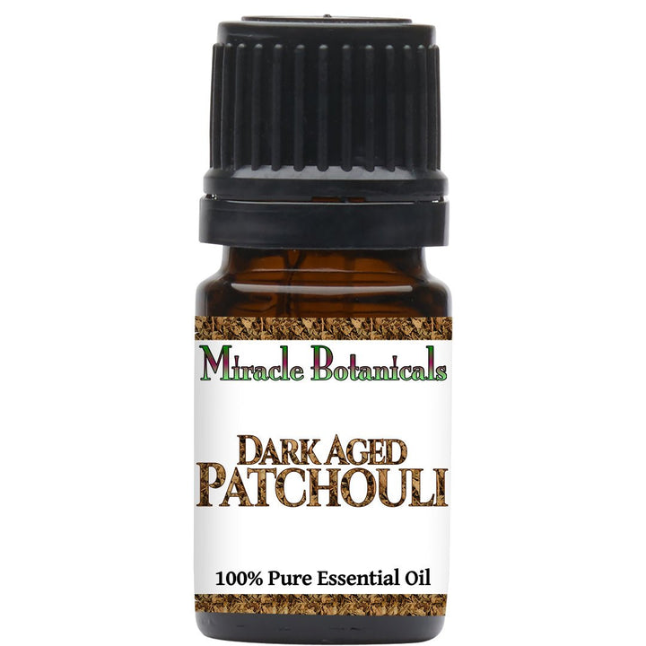 Patchouli Essential Oil - Premium Dark Aged (Pogostemon Cablin) - Miracle Botanicals Essential Oils