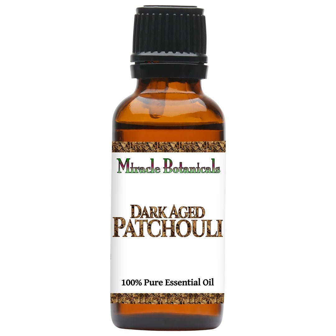 Patchouli Essential Oil - Premium Dark Aged (Pogostemon Cablin) - Miracle Botanicals Essential Oils