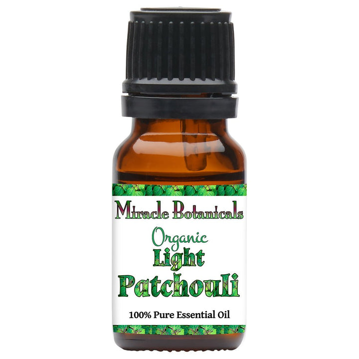Patchouli (Light) Essential Oil - Organic (Pogostemon Cablin Benth.) - Miracle Botanicals Essential Oils