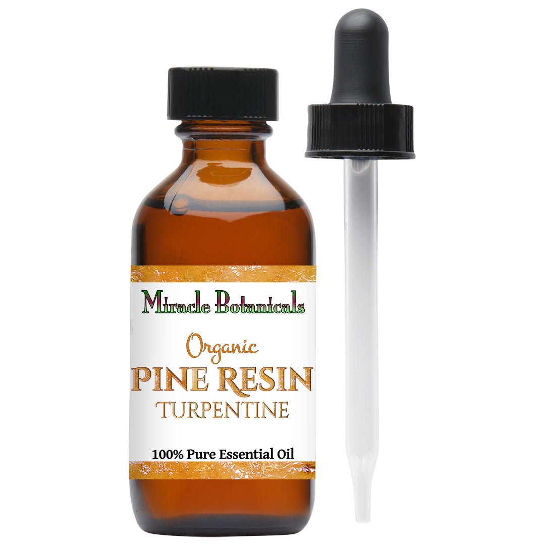 Pine Resin Turpentine Essential Oil - Organic (Pinus Pinaster) - Miracle Botanicals Essential Oils