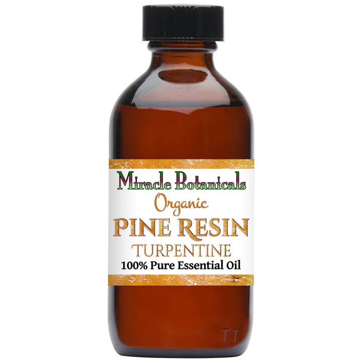 Pine Resin Turpentine Essential Oil - Organic (Pinus Pinaster) - Miracle Botanicals Essential Oils