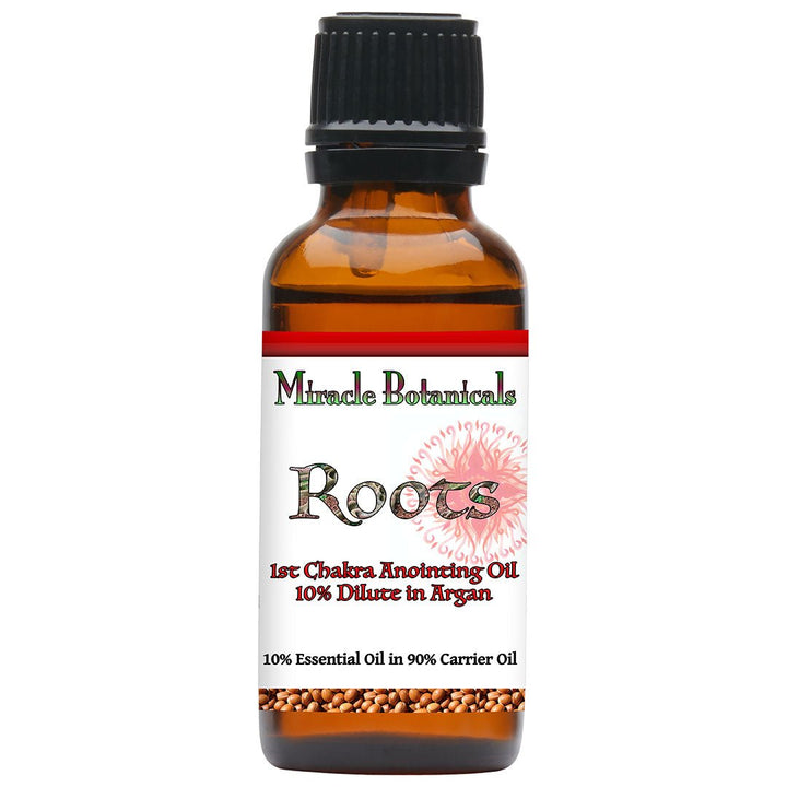 Roots - 1st Chakra Essential Oil Blend for Balancing the Root Chakra - Miracle Botanicals Essential Oils