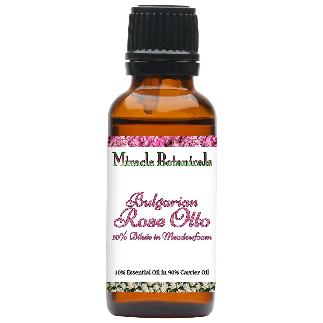 Rose (Bulgarian) Essential Oil - Rose Otto (Rosa Damascena) - Miracle Botanicals Essential Oils