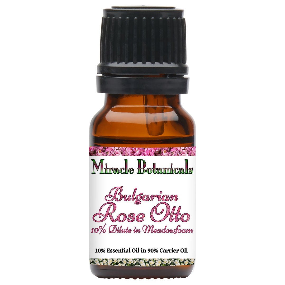 Rose (Bulgarian) Essential Oil - Rose Otto (Rosa Damascena) - Miracle Botanicals Essential Oils