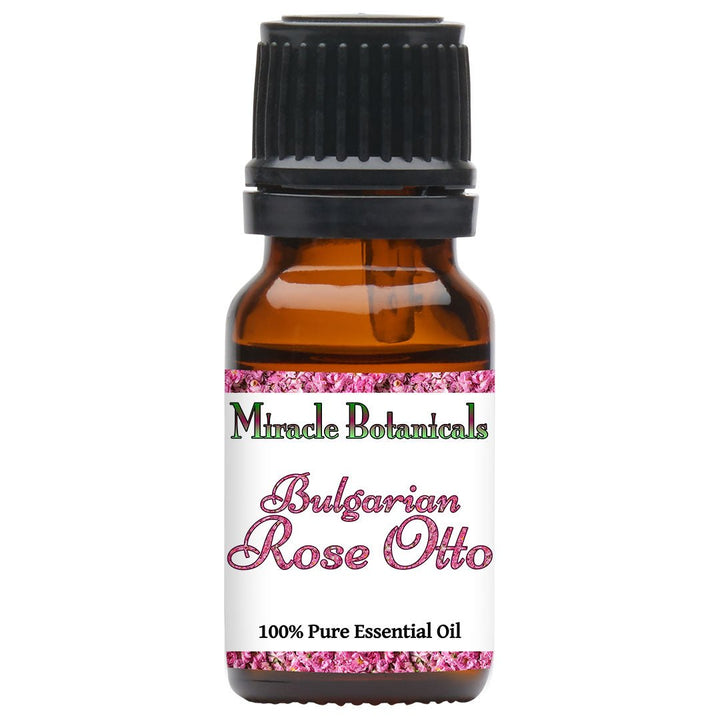 Rose (Bulgarian) Essential Oil - Rose Otto (Rosa Damascena) - Miracle Botanicals Essential Oils