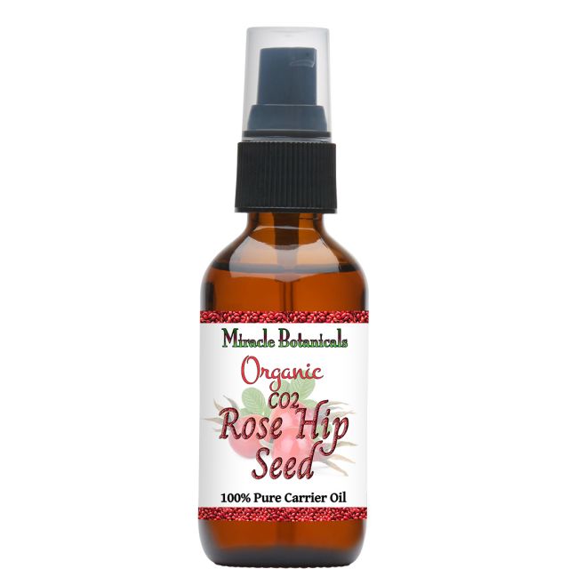 Rose Hip Seed Oil (Organic) - CO2 Extracted (Rosa Canina) - Miracle Botanicals Essential Oils