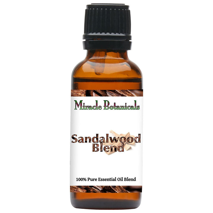 Sandalwood Essential Oil Blend - 100% Pure Essential Oil Blend of 6 Sandalwoods - Miracle Botanicals Essential Oils