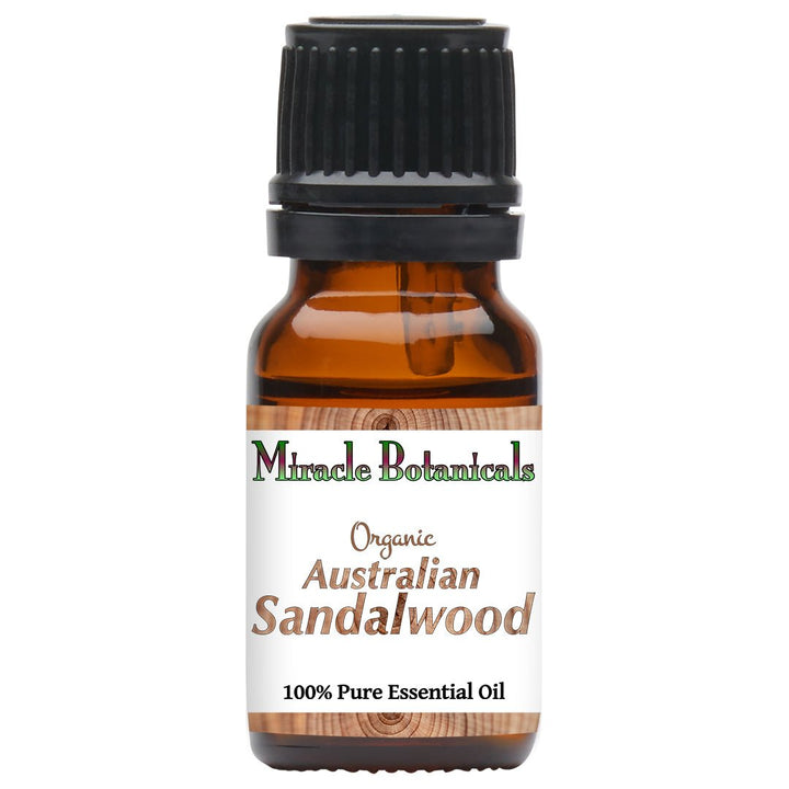 Sandalwood Essential Oil - Organic - Australia (Santalum Spicatum) - Miracle Botanicals Essential Oils