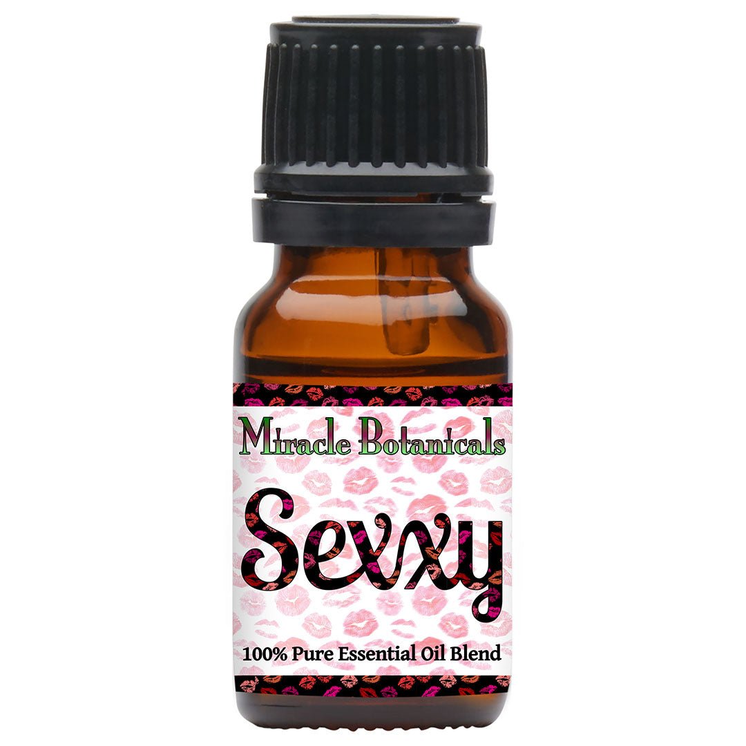 SEXXY Essential Oil Blend - 100% Pure Essential Oil Blend for Grounded Sensuality - Miracle Botanicals Essential Oils