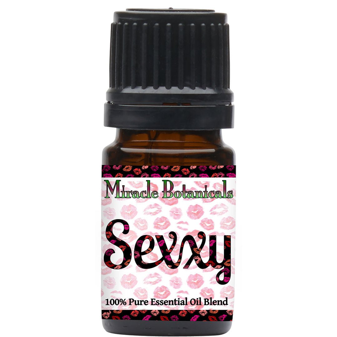 SEXXY Essential Oil Blend - 100% Pure Essential Oil Blend for Grounded Sensuality - Miracle Botanicals Essential Oils