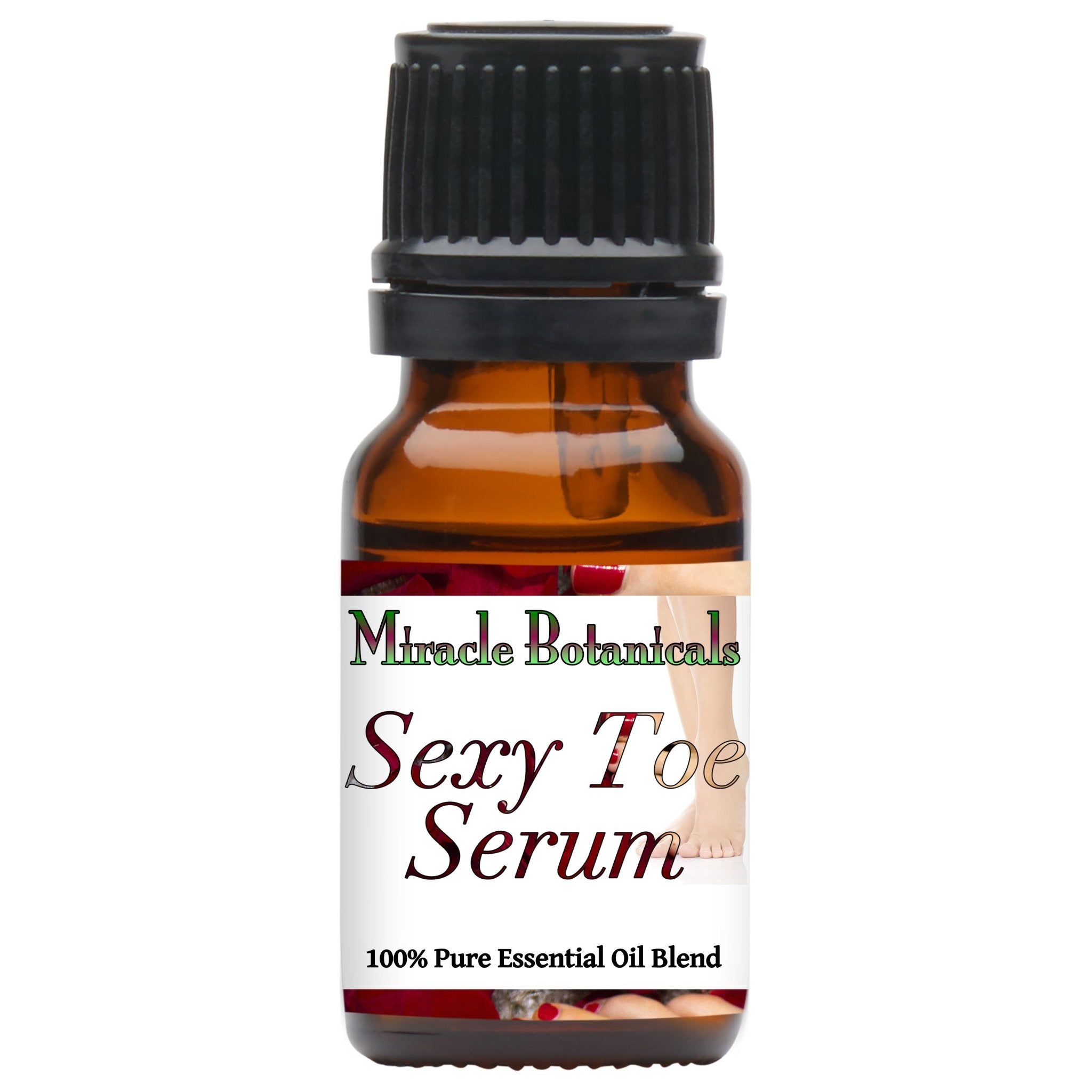 Sexy Toe Serum Essential Oil Blend - 100% Pure or Diluted Toenail Fungus Athletes Foot FormulaFoot | Miracle Botanicals Essential Oils