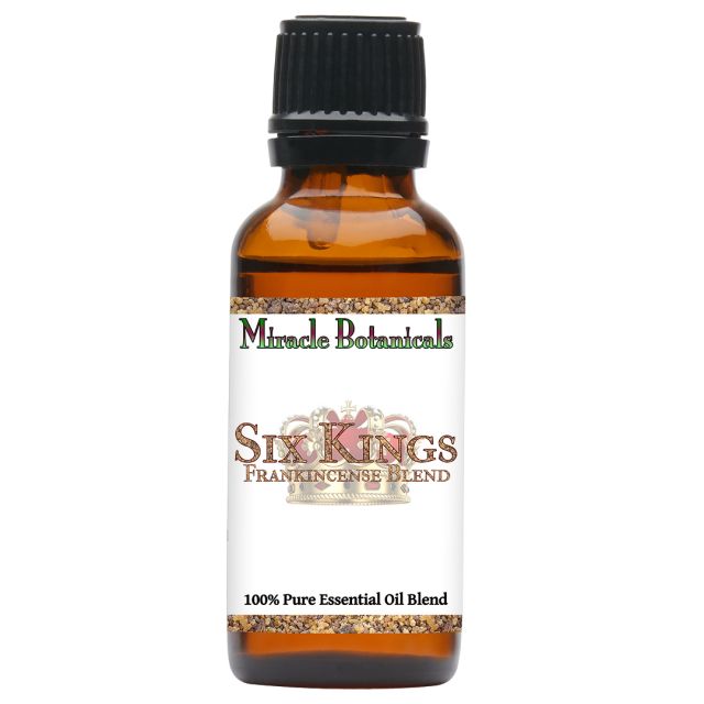 Six Kings Essential Oil Blend - 100% Pure Essential Oil Blend of 6 Varieties of Frankincense - Miracle Botanicals Essential Oils