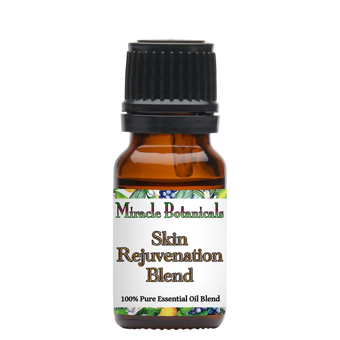 Skin Rejuvenation Blend - Potent Rejuvenating (Anti-Aging) Essential Oils and Carrier Oils - Miracle Botanicals Essential Oils