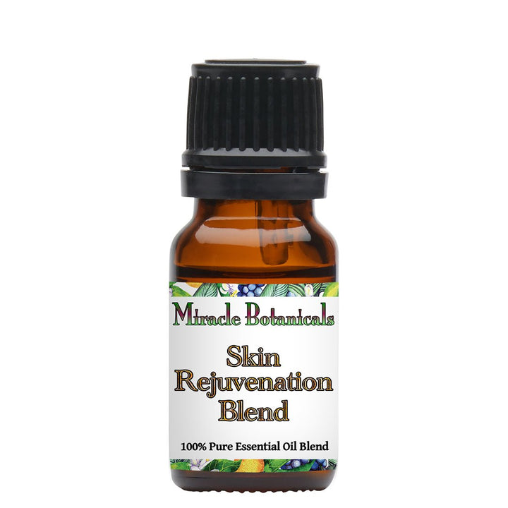 Skin Rejuvenation Blend - Potent Rejuvenating (Anti-Aging) Essential Oils and Carrier Oils - Miracle Botanicals Essential Oils