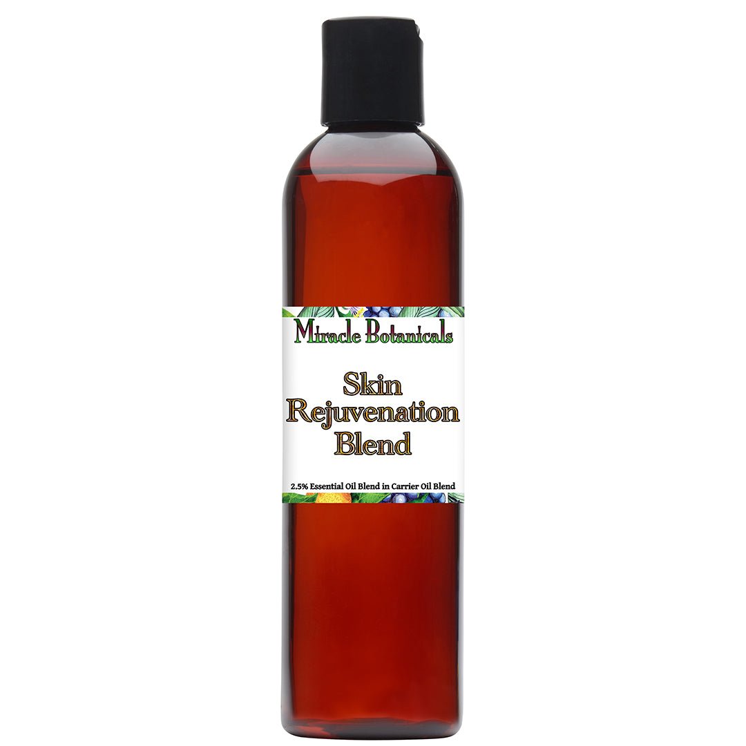 Skin Rejuvenation Blend - Potent Rejuvenating (Anti-Aging) Essential Oils and Carrier Oils - Miracle Botanicals Essential Oils