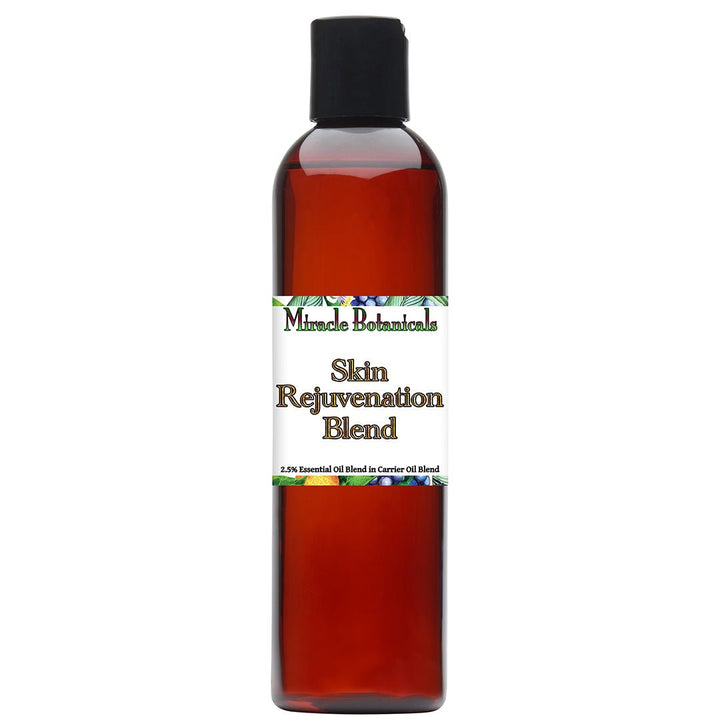 Skin Rejuvenation Blend - Potent Rejuvenating (Anti-Aging) Essential Oils and Carrier Oils - Miracle Botanicals Essential Oils