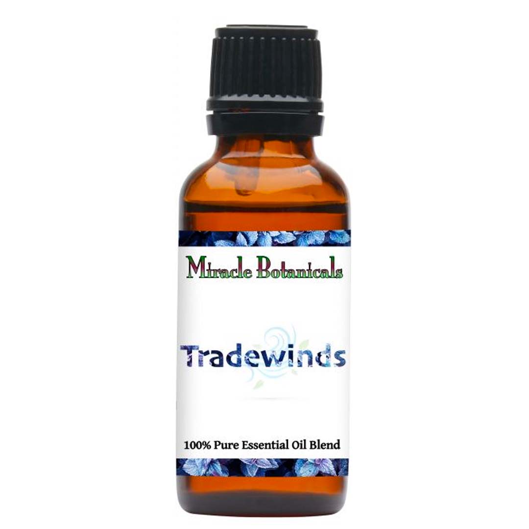 Tradewinds Essential Oil Blend - 100% Pure Essential Oil Blend for Purifying Pollution from the Tissues - Miracle Botanicals Essential Oils