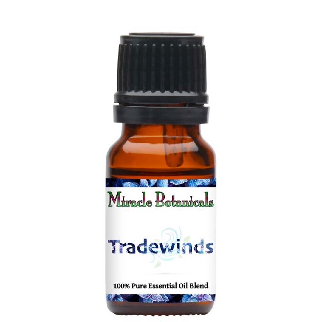 Tradewinds Essential Oil Blend - 100% Pure Essential Oil Blend for Purifying Pollution from the Tissues - Miracle Botanicals Essential Oils