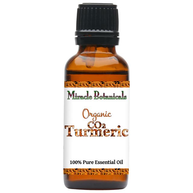 Turmeric Essential Oil - Organic - CO2 Extracted (Curcuma Longa) - Miracle Botanicals Essential Oils
