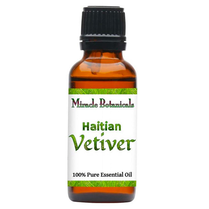 Vetiver Essential Oil - Haiti (Vetiveria Zizanioides) - Miracle Botanicals Essential Oils