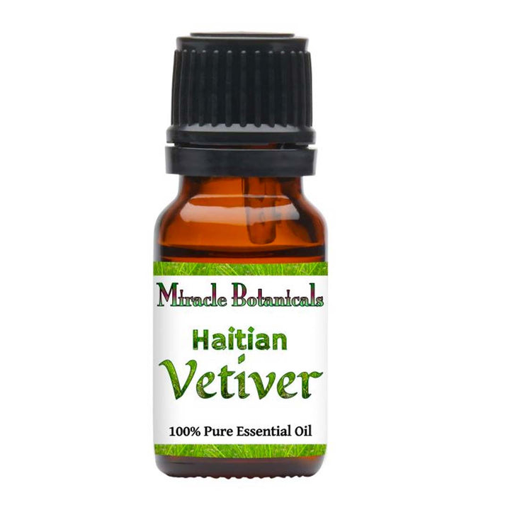 Vetiver Essential Oil - Haiti (Vetiveria Zizanioides) - Miracle Botanicals Essential Oils