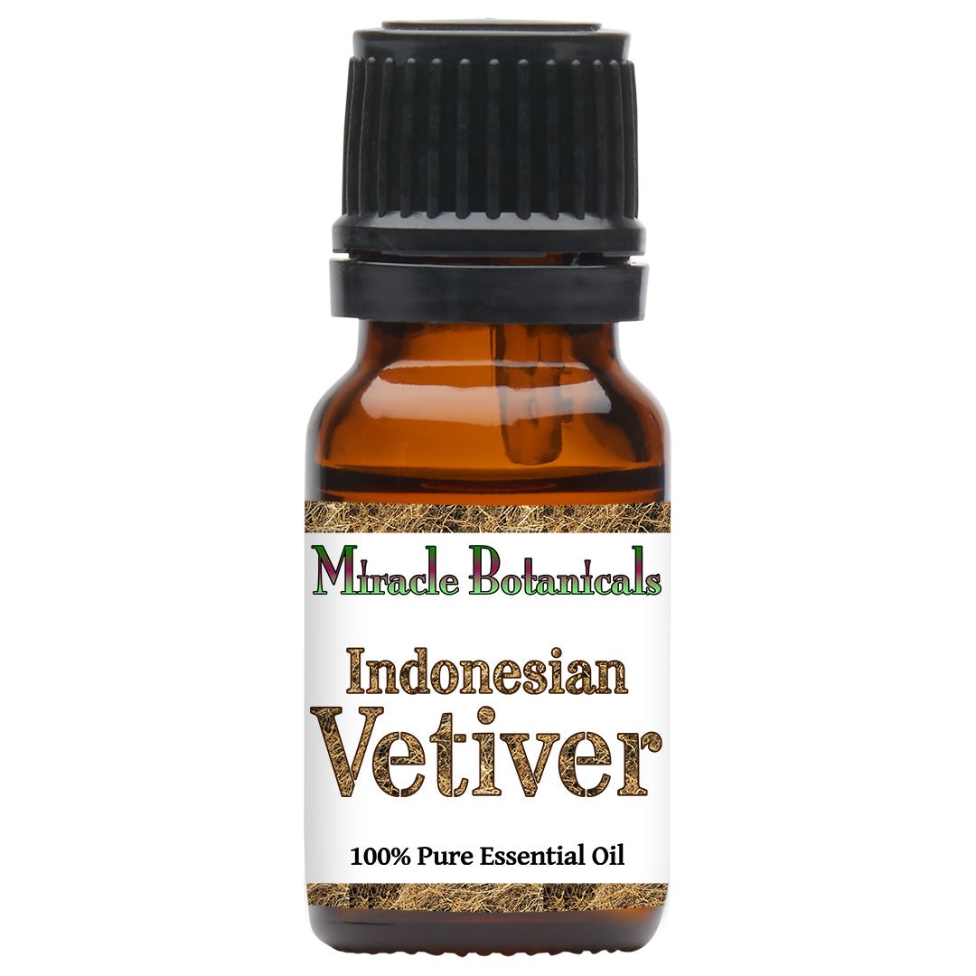 Vetiver Essential Oil - Indonesia (Vetiveria Zizanioides) - Miracle Botanicals Essential Oils
