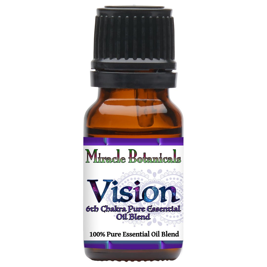 Vision - 6th Chakra Essential Oil Blend for Balancing Third Eye Chakra - Miracle Botanicals Essential Oils