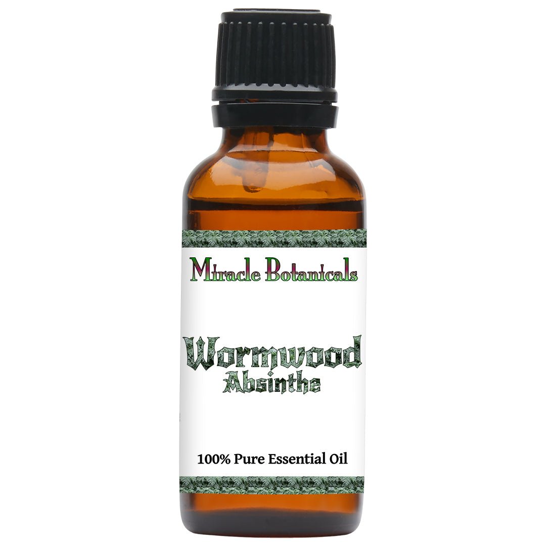 Wormwood Essential Oil - Absinthe - Wildcrafted (Artemisia absinthium) - Miracle Botanicals Essential Oils