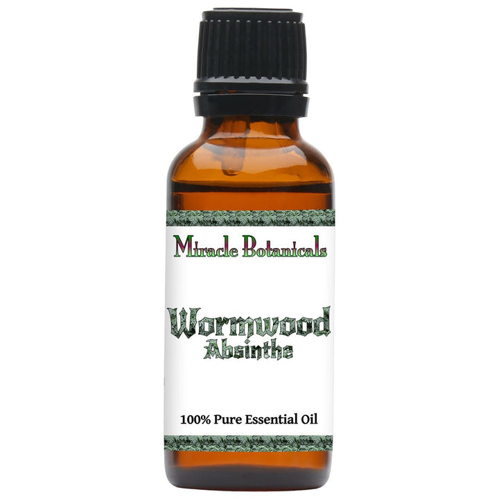Wormwood Essential Oil - Absinthe - Wildcrafted (Artemisia absinthium) - Miracle Botanicals Essential Oils