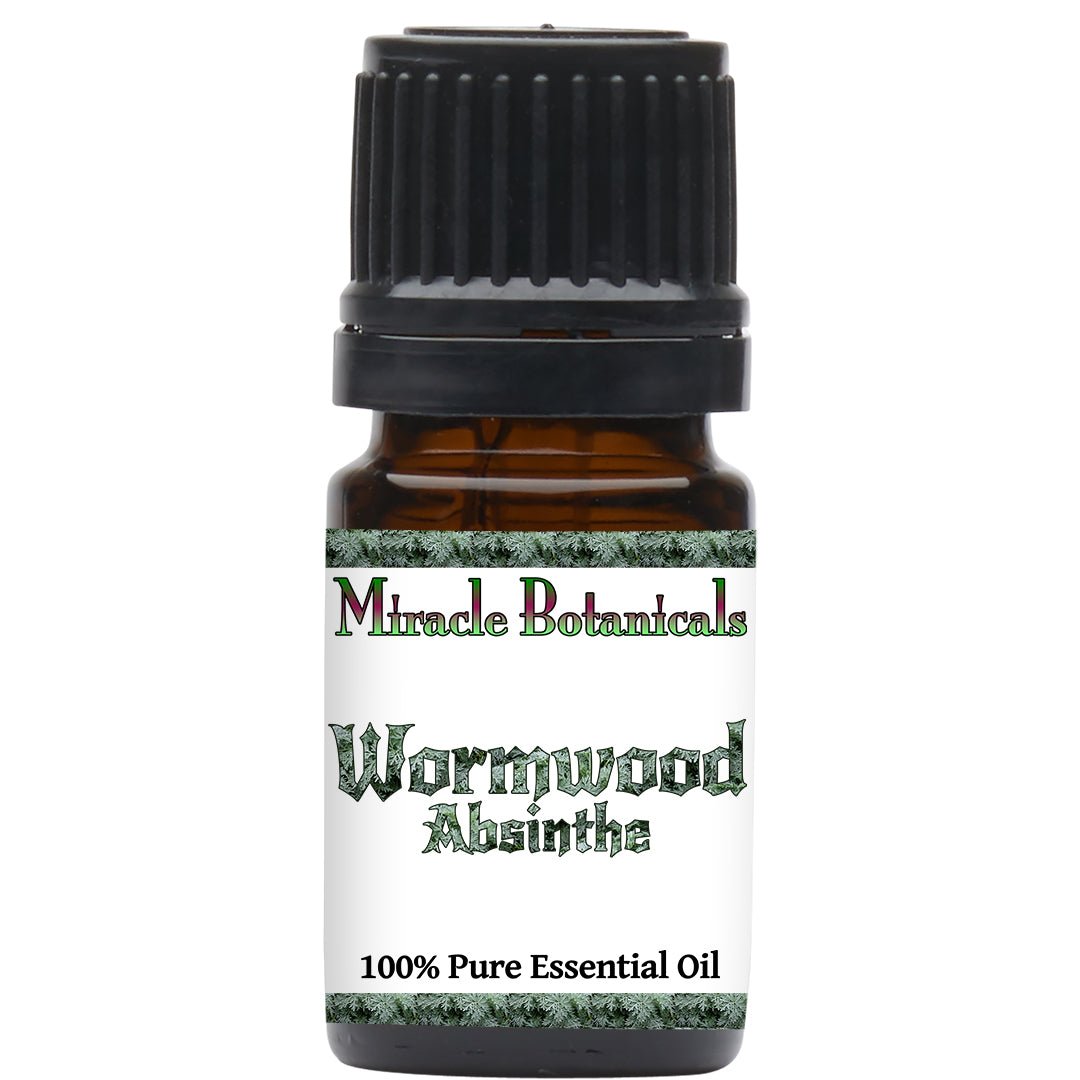 Wormwood Essential Oil - Absinthe - Wildcrafted (Artemisia absinthium) - Miracle Botanicals Essential Oils