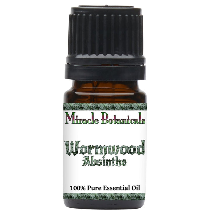 Wormwood Essential Oil - Absinthe - Wildcrafted (Artemisia absinthium) - Miracle Botanicals Essential Oils