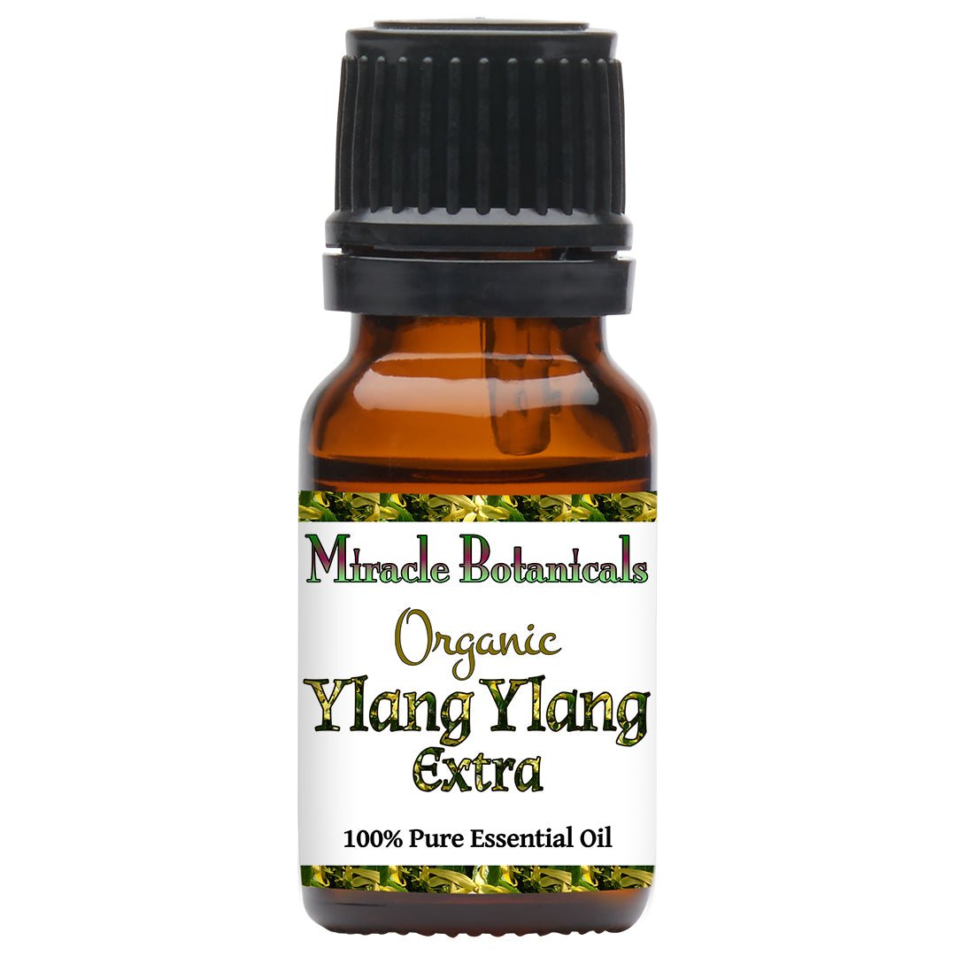 Ylang Ylang Extra Essential Oil - Organic (Cananga Odorata var. Genuina) - Miracle Botanicals Essential Oils