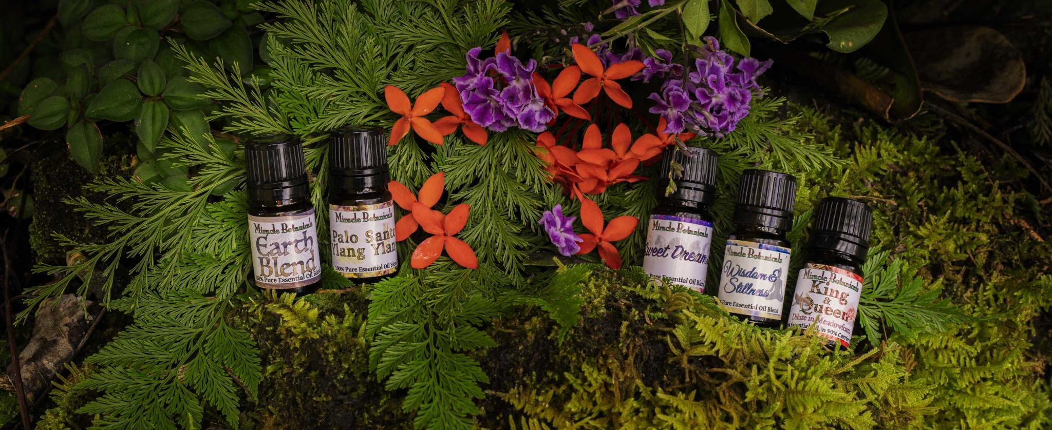 Pure Essential Oil Blends - Miracle Botanicals Essential Oils