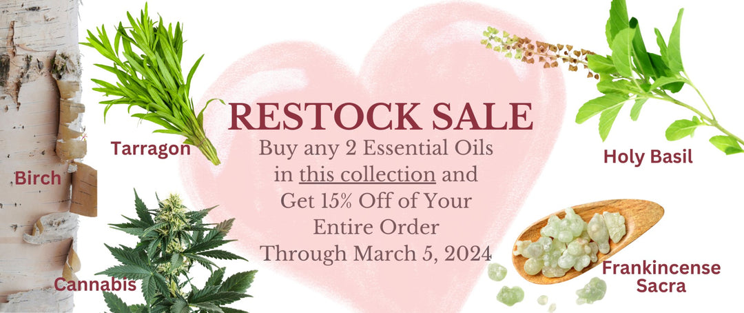 Restock Sale 2024 - Miracle Botanicals Essential Oils