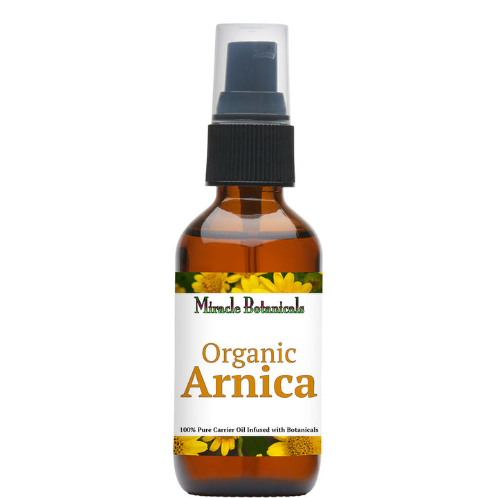 Arnica Oil - Infused in Sunflower (Helianthus Annus) Seed Oil - Organic (Arnica Montana L.)