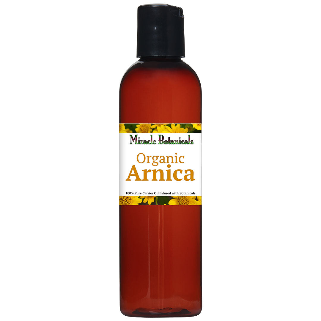 Arnica Oil - Infused in Sunflower (Helianthus Annus) Seed Oil - Organic (Arnica Montana L.)