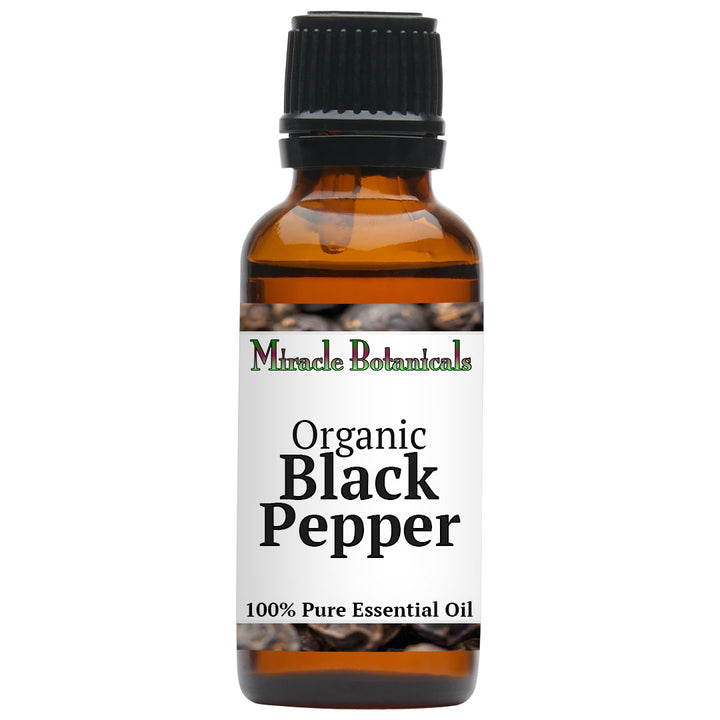 Black Pepper Essential Oil - Organic (Piper Nigrum)