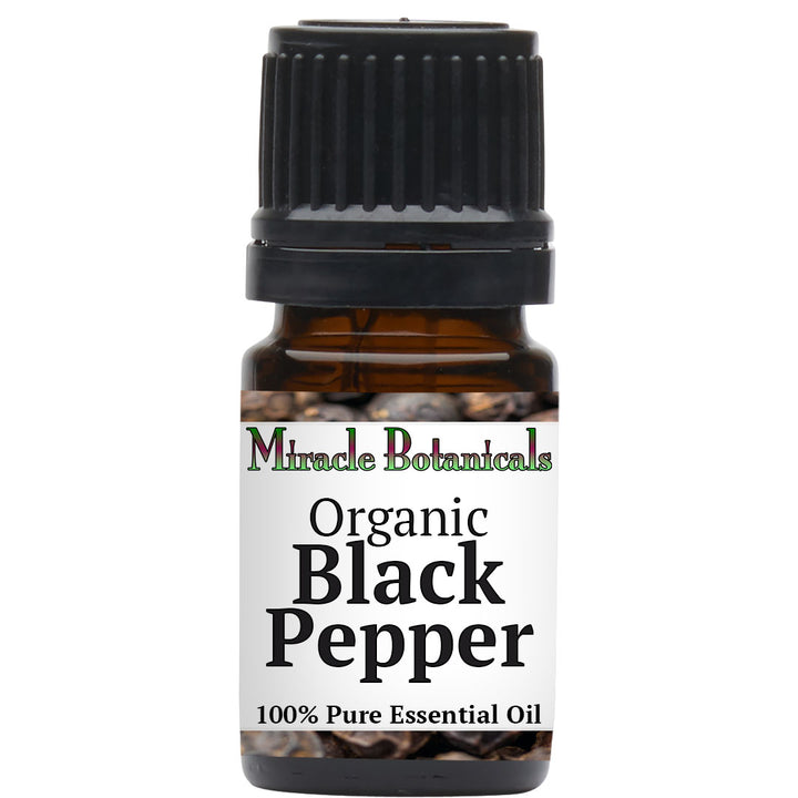Black Pepper Essential Oil - Organic (Piper Nigrum)