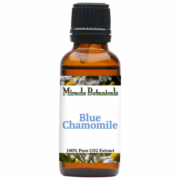 Chamomile (Blue) Essential Oil - CO2 Extracted German Chamomile (Matricaria Chamomilla)