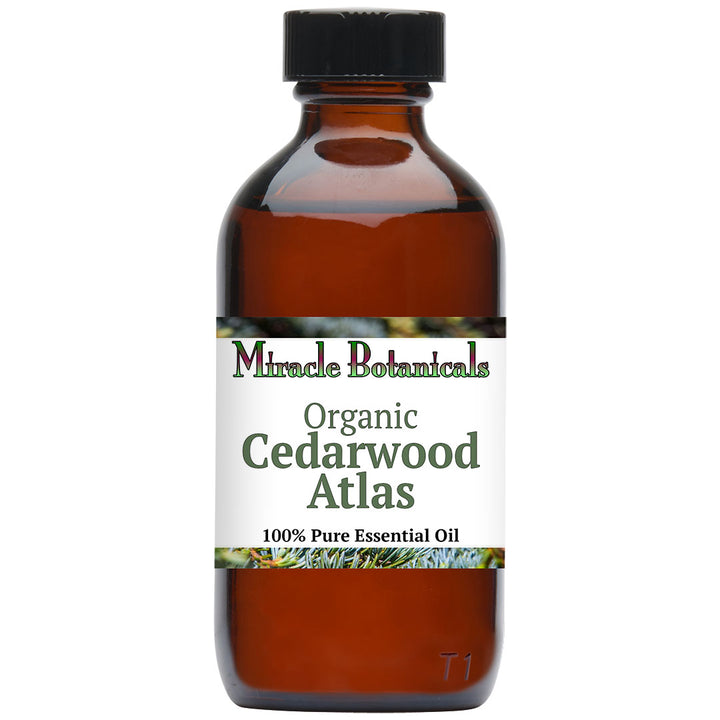 Cedarwood Atlas Essential Oil - Organic (Cedrus Atlantica)