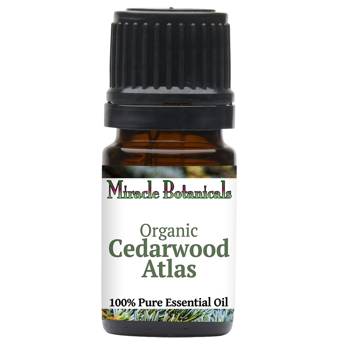 Cedarwood Atlas Essential Oil - Organic (Cedrus Atlantica)