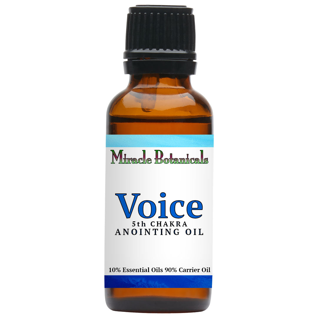 Voice - 5th Chakra Essential Oil Blend for Balancing Throat Chakra